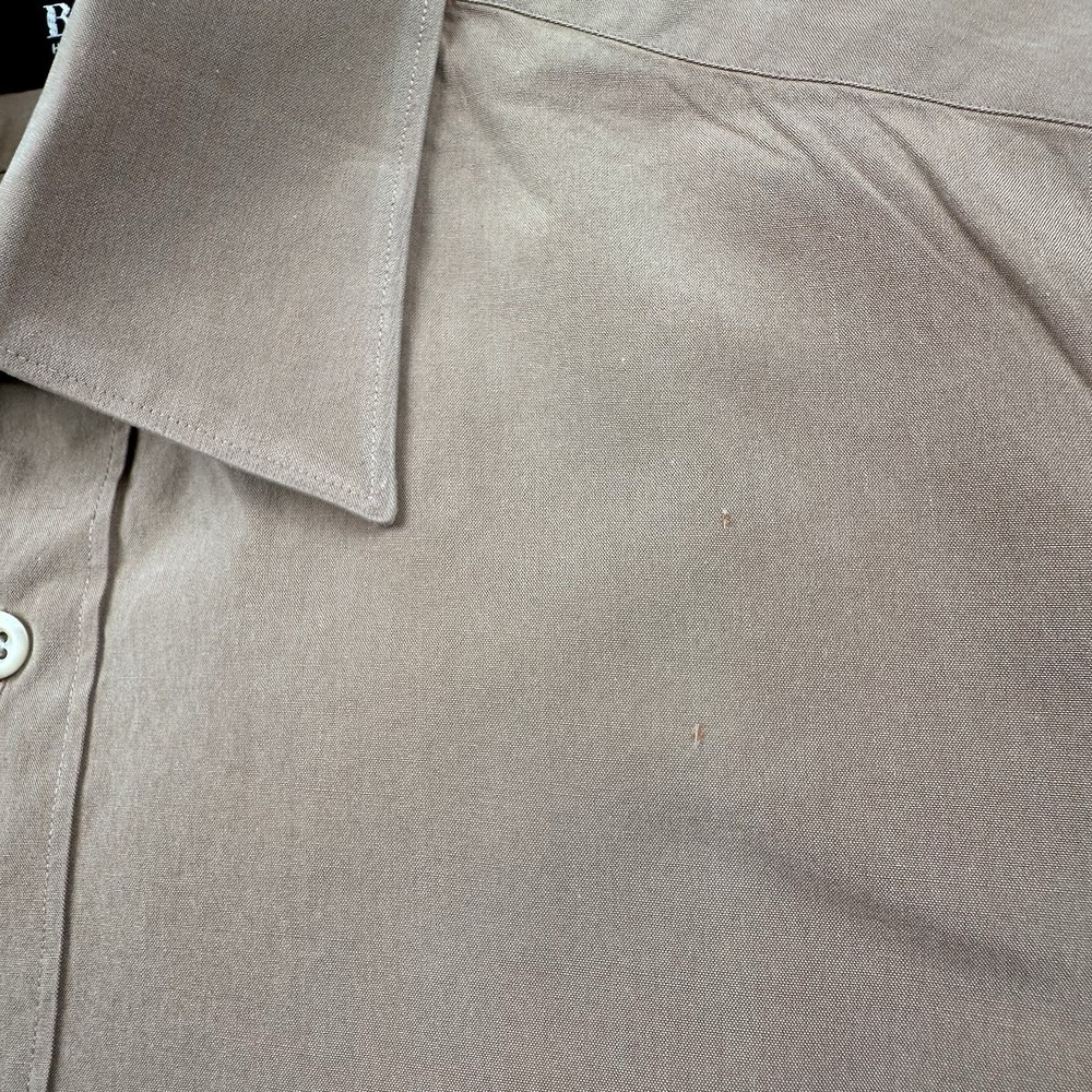 BOSS Hugo Boss Men's 34/35 Orange Dress Shirt Long Sleeve Button Up - Picture 10 of 11
